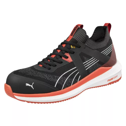 Puma turbo blk/red S1PS esd FO HRO SR munkavédelmi cipő (43)