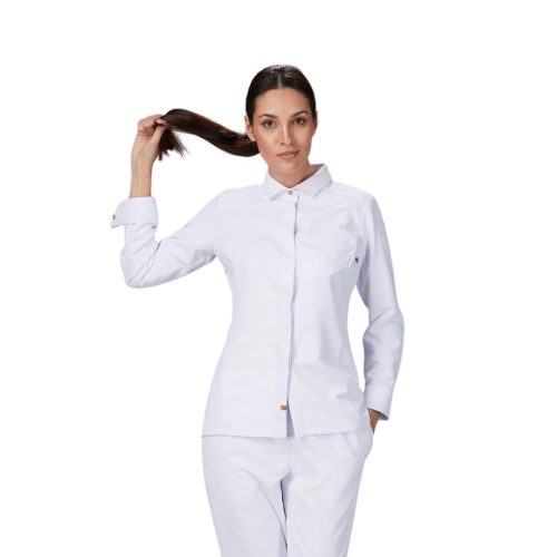 GARYS - MORAL női séfkabát olasz gallérral (XS)