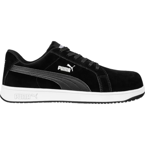 Puma Iconic Black Low S1PL ESD FO HRO SR munkavédelmi cipő (47)