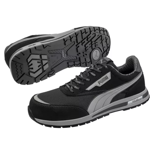 Puma Rider BLK Low S1PS ESD FO HRO SR munkavédelmi cipő (36)