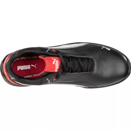 Puma touring black low S3 esd SRC munkavédelmi cipő (40)