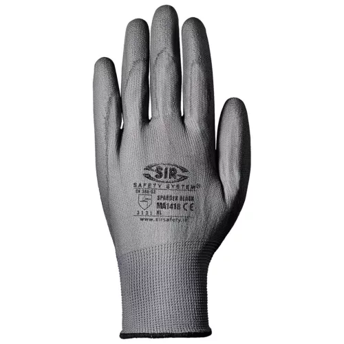 Sir Safety System Spandex Black kesztyű (07/S)
