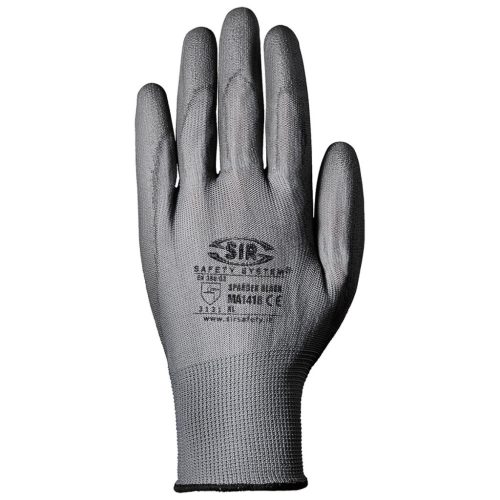 Sir Safety System Spandex Black kesztyű (10/XL)