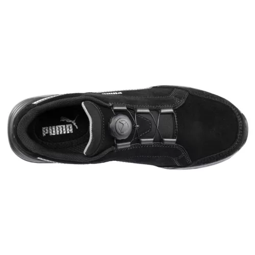 Puma airtwist black disc low S3S esd FO HRO SR munkavédelmi cipő (45)