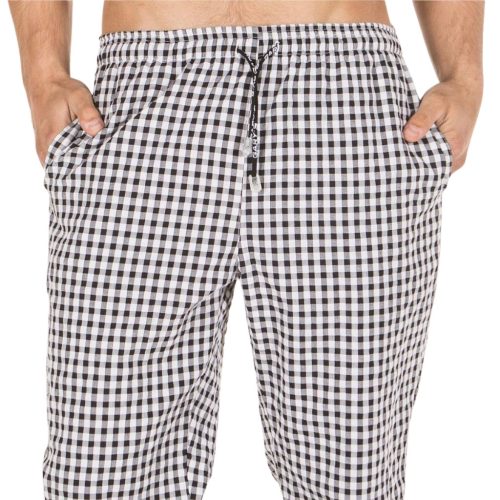 GARYS - unisex kockás séfnadrág