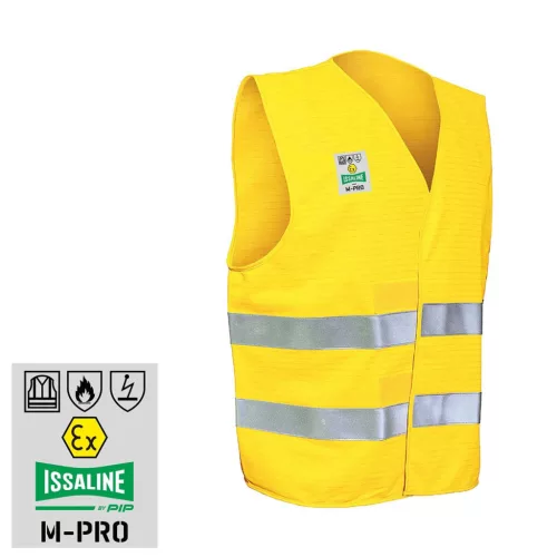 ISSALINE M-Pro minősített jólláthatósági mellény (M/L)