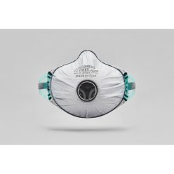   BLS 032 FFP3 szelepes, aktív szenes Dolomit légzésvédő maszk állítható gumival (5 db)