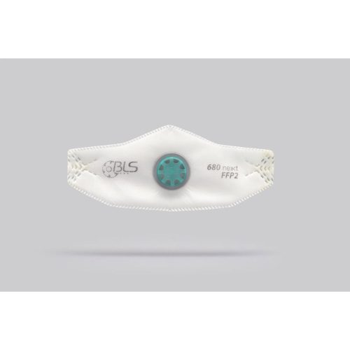 BLS 670 next FFP2 Dolomit szelepes légzésvédő maszk (10db)