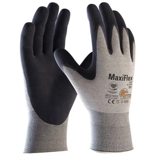 Atg maxiflex elite esd mártott kesztyű 34-774B (09/L) atg munkavédelmi kesztyű – munkavédelmi kézvédelem