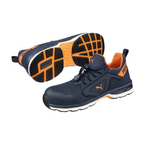 Puma Chase Blue/Orange S1PS ESD FO HRO SR munkavédelmi cipő (45)