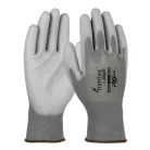 HANTEX PXP-G kötött poliészter, PU tenyérmártott munkavédelmi kesztyű (2pár) - bliszteres (09/L)