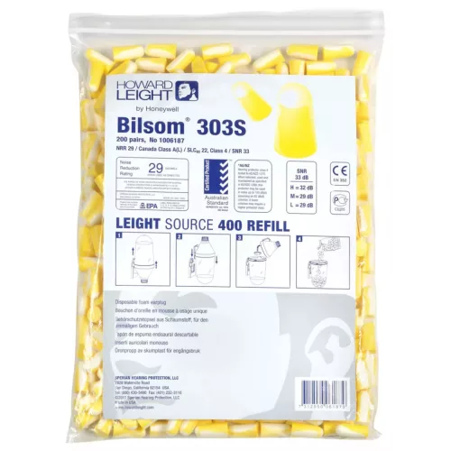 Howard Leight 303S füldugó (200pár) - utántöltős kiszerelés