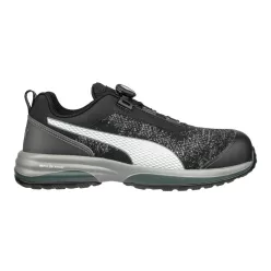   Puma charge black disc low S1P esd HRO SRC munkavédelmi cipő (46)