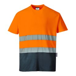 S173 - Kéttónusú Pamut komfort póló (3XL)