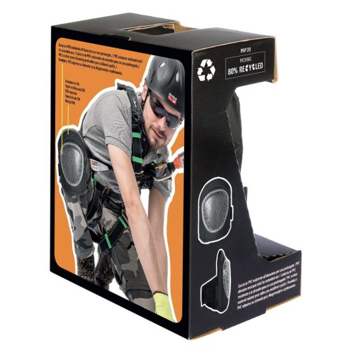 Issaline Tom fekete térdvédő (egy méret)