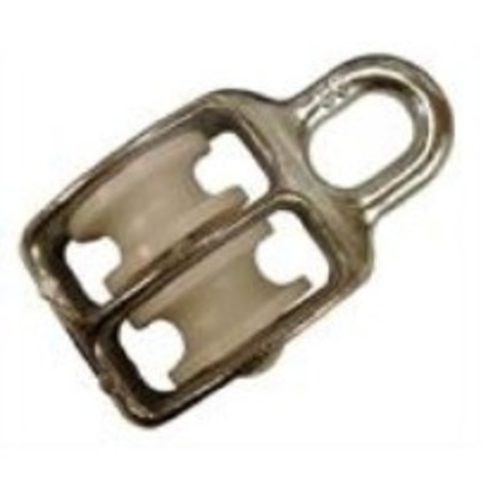 Kötélcsiga 8mm dupla 