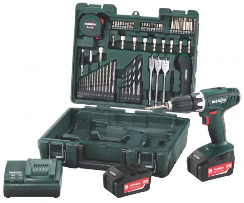 Metabo BS18LI 2x3,0Ah akkus fúrógép BS18LI (csak gép)