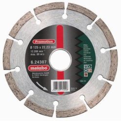 Metabo gyémánttárcsa 125mm szegmenses
