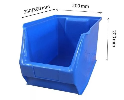 MH3 box 35x20x20cm ,kék