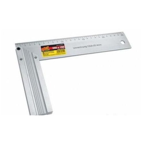 Modeco derékszög Alumínium 250mm