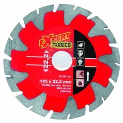 Modeco gyémánttárcsa Expert 125mm