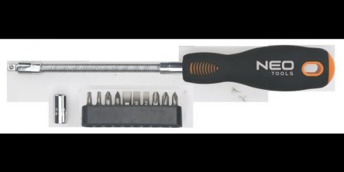 Neo flexibilis szárú csavarhúzó cserélhető fejjel2 részes