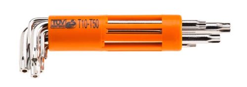 Neo imbuszkulcs készlet torx 8 részes furatos normál