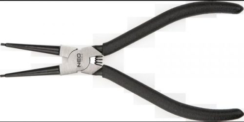 Neo 180 mm seegergyűrű fogó, belső, egyenes