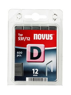 NOVUS Tűzőgépkapocs D 53F/12