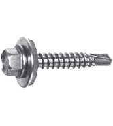 Önfúrós hatlapfejű lemezcsavar 4.8*32mm EPDM alátttel