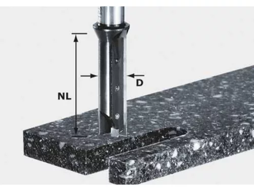 Váltólapkás horonymaró, HW D14/45 WM
