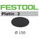 Csiszolópapír, STF D150/0 S 400 PL2 15X