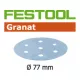 Csiszolópapír, STF D77/6 P 120 GR / 50