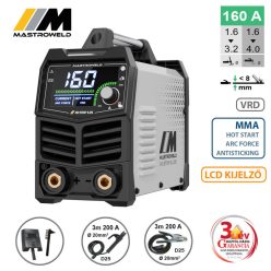 NO STOP 3,25  LCD hegesztő inverter (MMA)