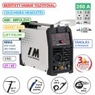 MASTRO TIG-250 DC COLD hegesztő inverter +  varrat tisztító