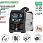 MASTRO MIG-160 LCD multifunkciós hegesztő inverter