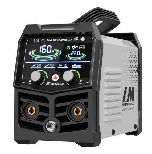 MASTRO MIG-160 LCD multifunkciós hegesztő inverter