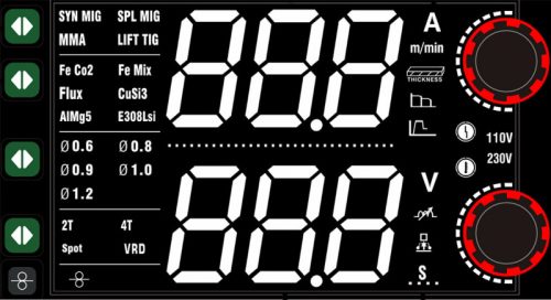 MASTRO MIG-200 SYN PRO multifunkciós hegesztő inverter