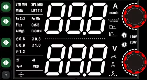 MASTRO MIG-200 SYN PRO multifunkciós hegesztő inverter