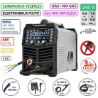MASTRO MIG-250 P LCD multifunkciós hegesztő inverter
