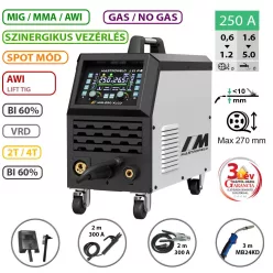 MASTRO MIG-250 XLCD hegesztő inverter