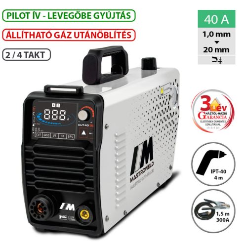 MASTRO CUT-40 LED plazmavágó inverter