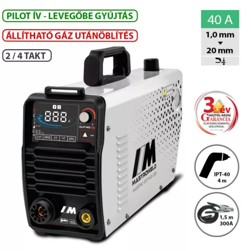 MASTRO CUT-40 LED plazmavágó inverter
