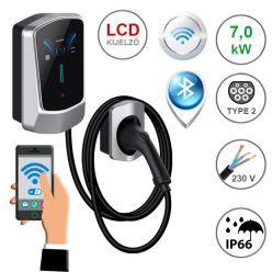 Q6 - 7.0 kW, Type2  EV töltő **