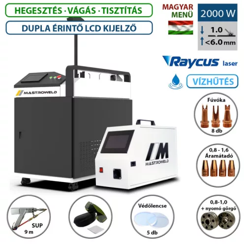 MASTRO LASER-2000 M - lézer hegesztő, vágó és tisztító