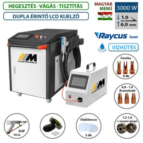 MASTRO LASER-3000 - lézer hegesztő, vágó és tisztító