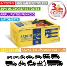 Batium 15/24 garancia – akkumulátor és töltő