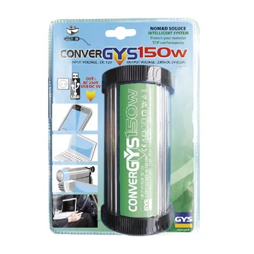 Convergys 150 w feszültség átalakító – akkumulátor és töltő