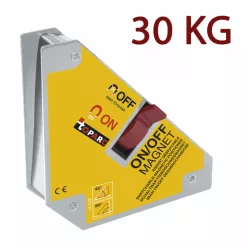   Mágneses szögbeállító (demagnetizálható) - 30 kg - GYS D36.90