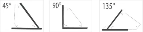 Mágneses szögbeállító (demagnetizálható) - 30 kg - GYS D36.90